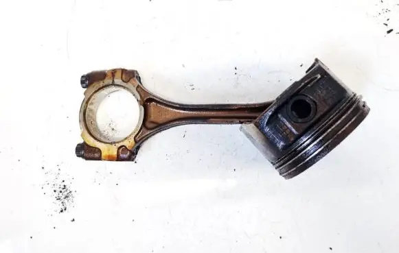 Piston with connecting rod