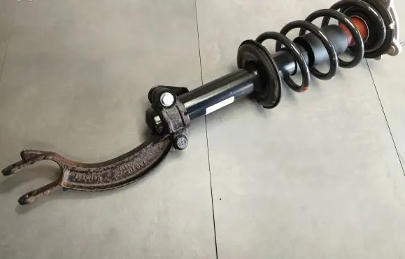 Audi A6 S6 C7 4G Front shock absorber with coil spring 4G0413031N