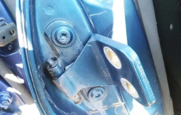 Renault Laguna I Rear door lower hinge
