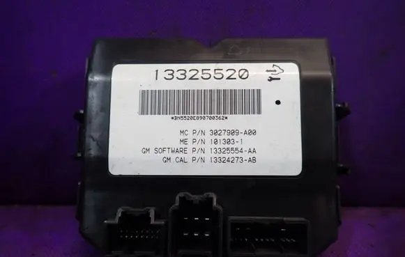Opel Insignia A Other control units/modules 13325520