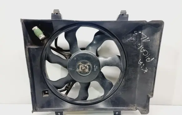 KIA Picanto Radiator cooling fan shroud 2538007100