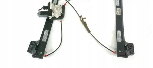 Front door window regulator with motor