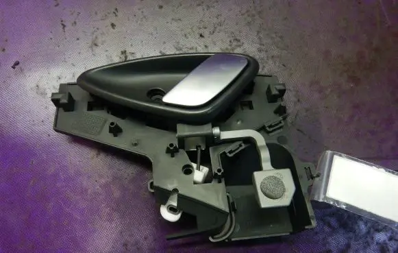 Front door interior handle