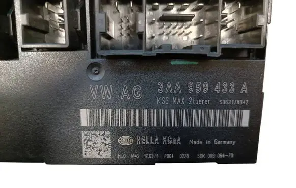 Volkswagen PASSAT CC Comfort/convenience module 3AA959433A 5DK00906420