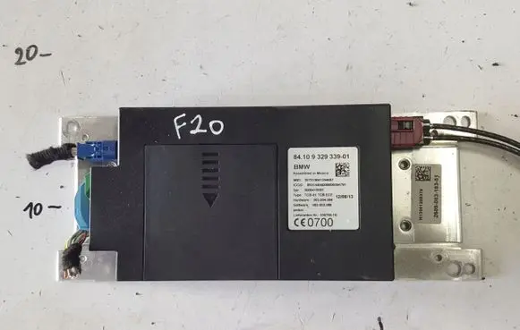 BMW 1 F20 F21 Bluetooth control unit module 9329339
