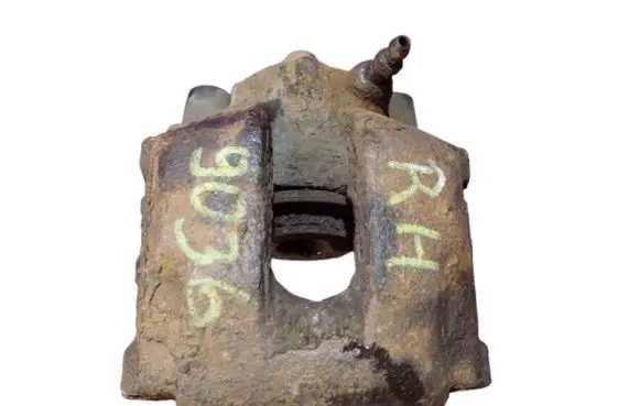 Rear brake caliper