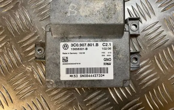 Volkswagen PASSAT B6 Hand brake control module 3C0907801B 15658301B GN004442730