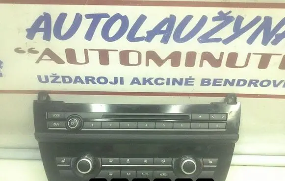 BMW 5 F10 F11 Climate control unit 9324317-01