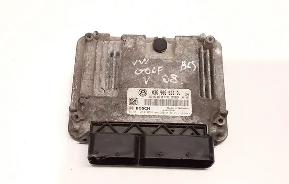 Volkswagen Golf V Engine control unit/module 03G906021QJ 03G906021AB 0281014064