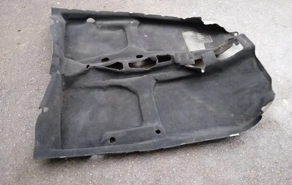 Peugeot 206 Front floor carpet liner 96250497ZR