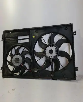 Seat Altea Radiator cooling fan shroud 1K0121207AA 1K0121205C
