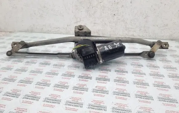 Audi A6 S6 C5 4B Front wiper linkage and motor 4B1955023B
