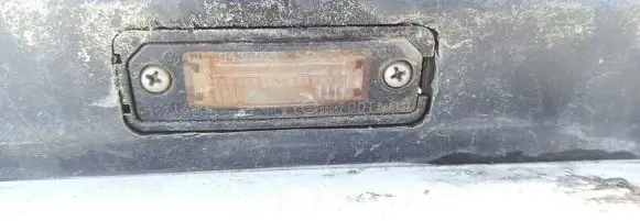 Volkswagen Polo IV 9N3 Number plate light
