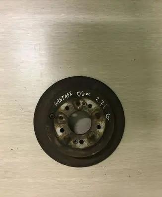 Hyundai Santa Fe Rear brake disc
