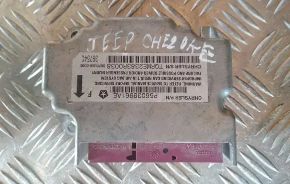 Jeep Cherokee Airbag control unit/module P56038961AE TQRME2383R0038 39754C
