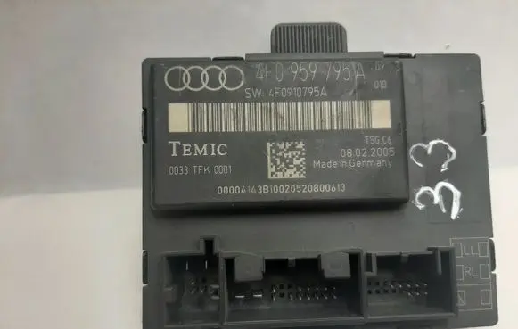 Audi A6 S6 C6 4F Door control unit/module 4F0959795A4F0910795A