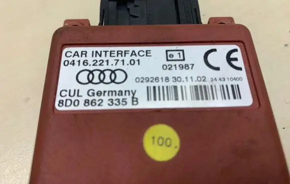 Volkswagen PASSAT B5.5 Phone control unit/module 8D0862335B 04162217101