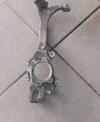 Audi A8 S8 D3 4E Front wheel hub spindle knuckle 4E0257L