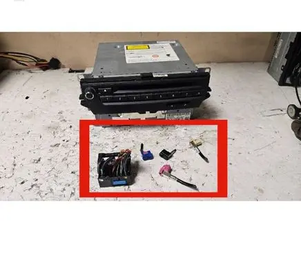 BMW 3 E90 E91 Sound system wiring loom 106887 9222861 CIC