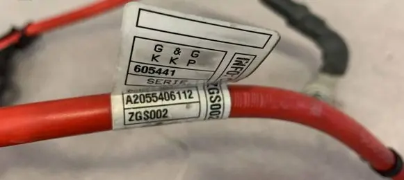 Mercedes-Benz C W205 Positive cable (battery) a2055406112