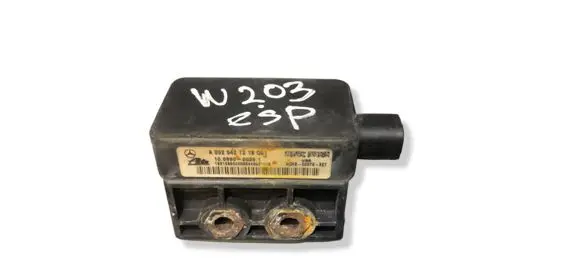 Mercedes-Benz C W203 ESP acceleration yaw rate sensor A0025427218 10098000381 AURB00075227