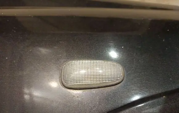 Opel Astra G Front fender indicator light