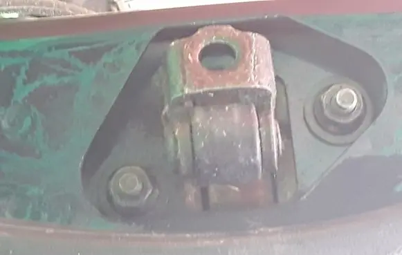 Rear door check strap stopper