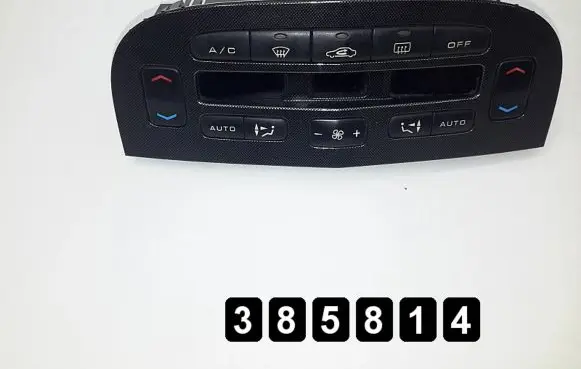 Peugeot 607 Climate control unit 96608862tp