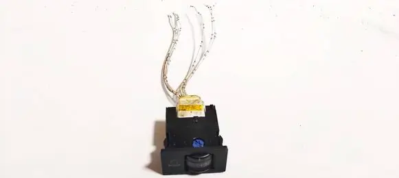 Toyota RAV 4 (XA20) Headlight level height control switch
