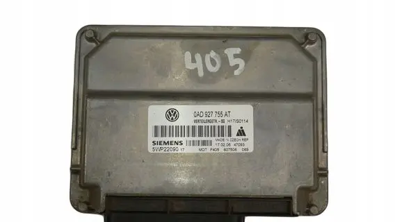 Volkswagen Touareg I Gearbox control unit/module 0AD927755AT