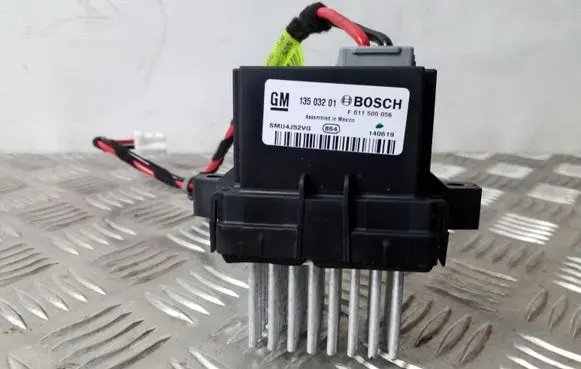 Opel Mokka Heater blower motor/fan resistor 13503201 F001500056