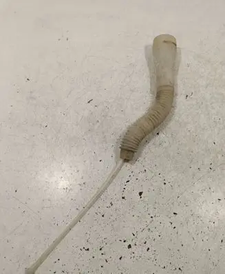 Peugeot 807 Window washer liquid tank fill tube 9636710280