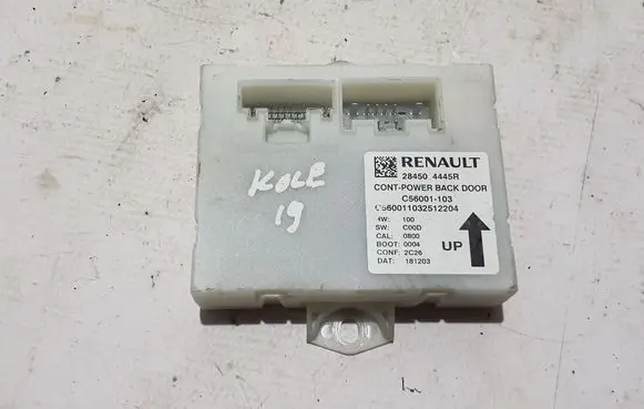 Renault Koleos II Tailgate/trunk control unit/module 284504445R