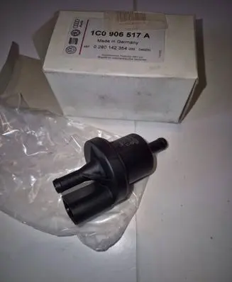 Audi A4 S4 B6 8E 8H Vacuum valve 1C0906517A 0280142354