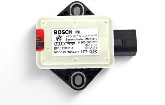 ESP acceleration yaw rate sensor