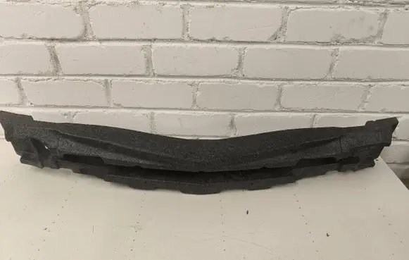 Front bumper foam support bar