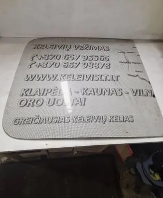 Opel Movano A Rear door window glass 