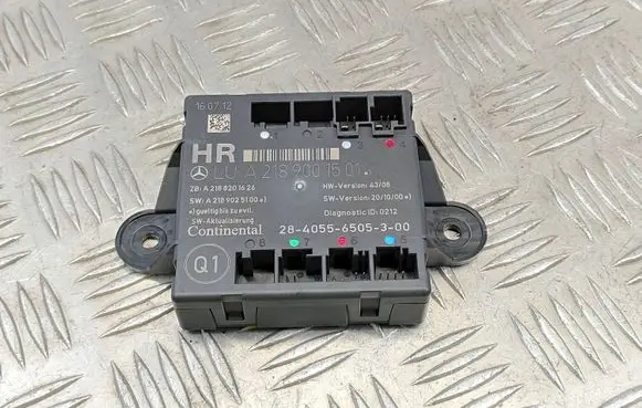 Mercedes-Benz C W204 Door control unit/module A2188201626 A2189001501 A2189025100