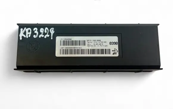 Opel Astra J Other control units/modules 13340390