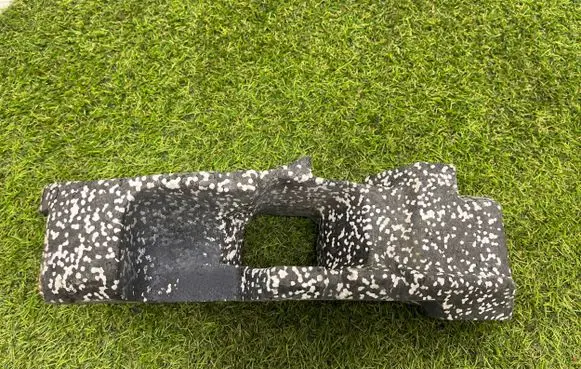 Front bumper foam support bar