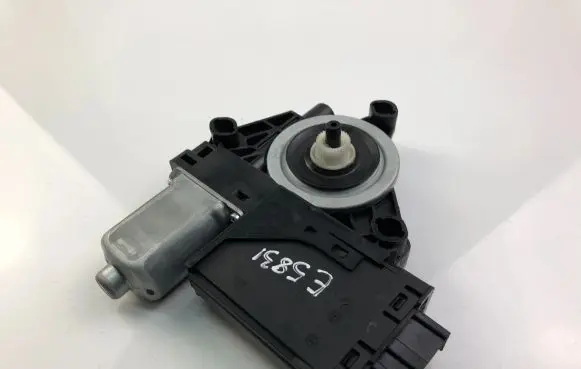 Front door window regulator motor