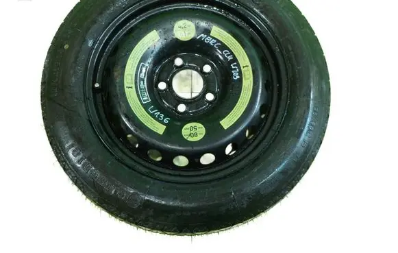 Mercedes-Benz CLK A209 C209 R16 spare wheel 5X112