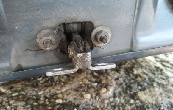 Citroen Xsara Picasso Front door check strap stopper 