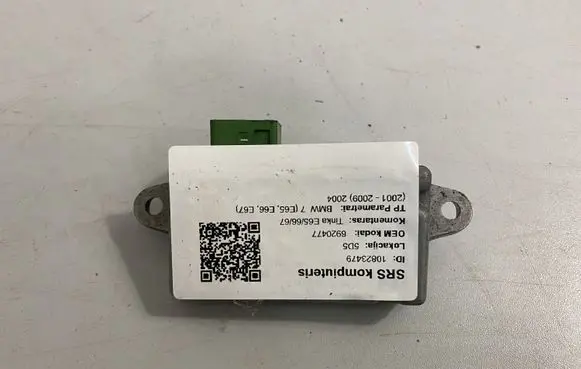 BMW 7 E65 E66 Airbag control unit/module 6920477