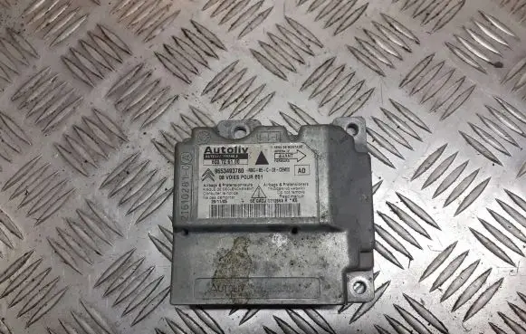Citroen C4 I Airbag control unit/module 9653493780