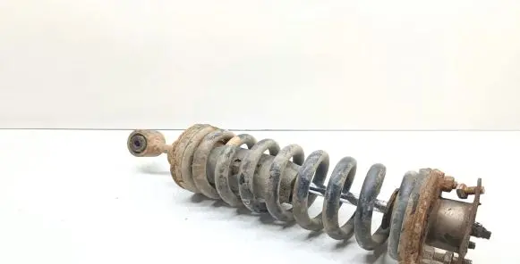 Front shock absorber with coil spring