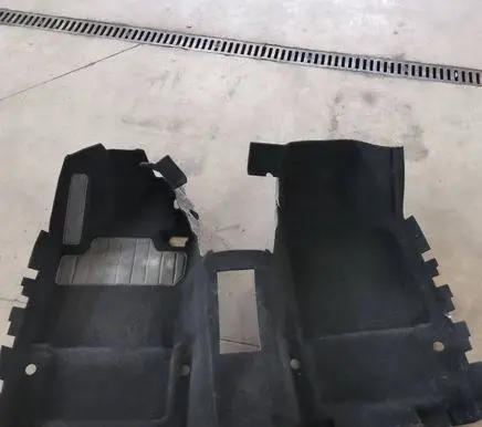 Volkswagen Caddy Front floor carpet liner 2K1863367D