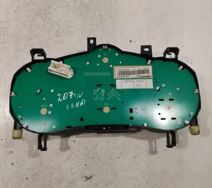 Peugeot 207 Speedometer (instrument cluster) 9662904980