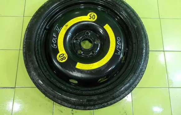 Volkswagen Golf VI R18 spare wheel 5X112