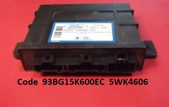 Ford Mondeo Mk III Comfort/convenience module 93BG15K600EC 5WK4606